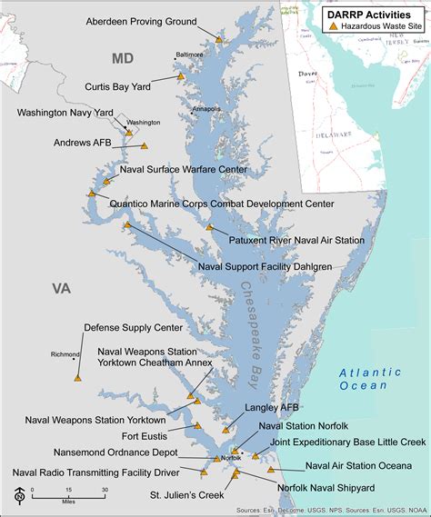 Challenges of Implementing MAP Map Of The Chesapeake Bay
